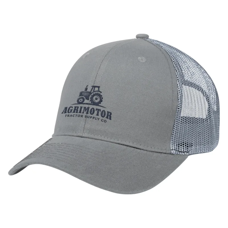 Custom Printed Cotton Twill Mesh Back Cap — view 10