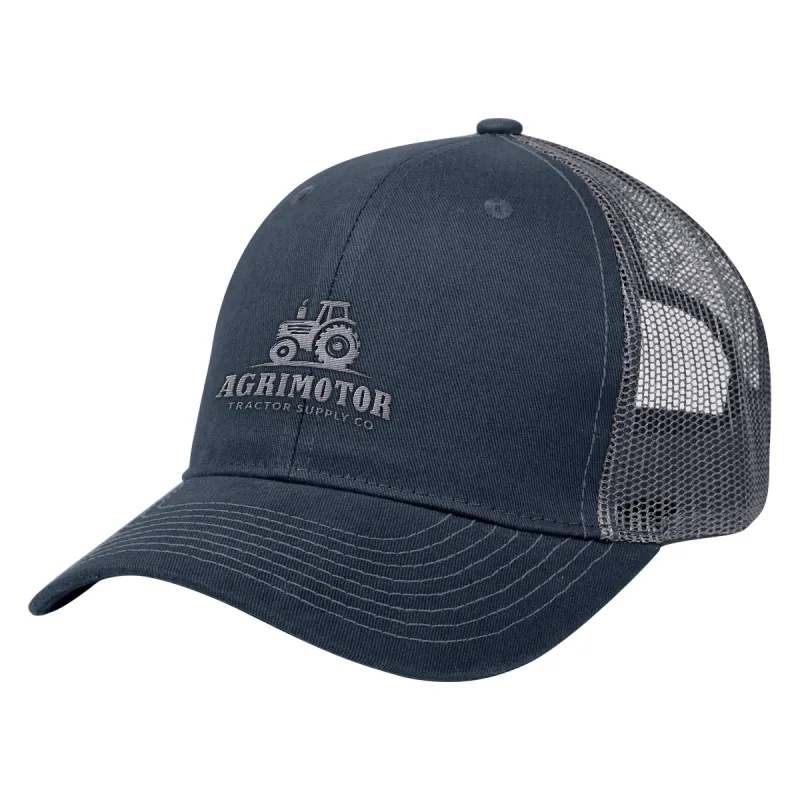 Custom Printed Cotton Twill Mesh Back Cap — view 9