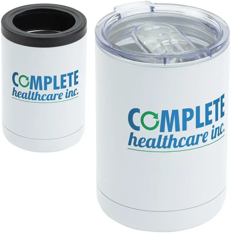 Personalized Coventry 12 oz Vacuum Insulated Stainless Steel Tumbler + Can Cooler — view 8