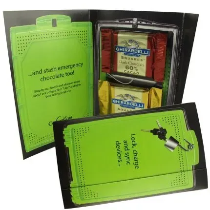Covid-19 Info Card With Sanitizer Gel — view 11
