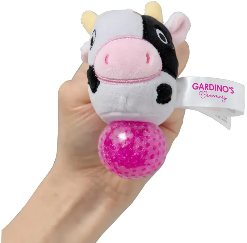 Custom Cow Plush Stress Buster — view 2