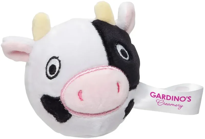 Custom Cow Plush Stress Buster — view 3