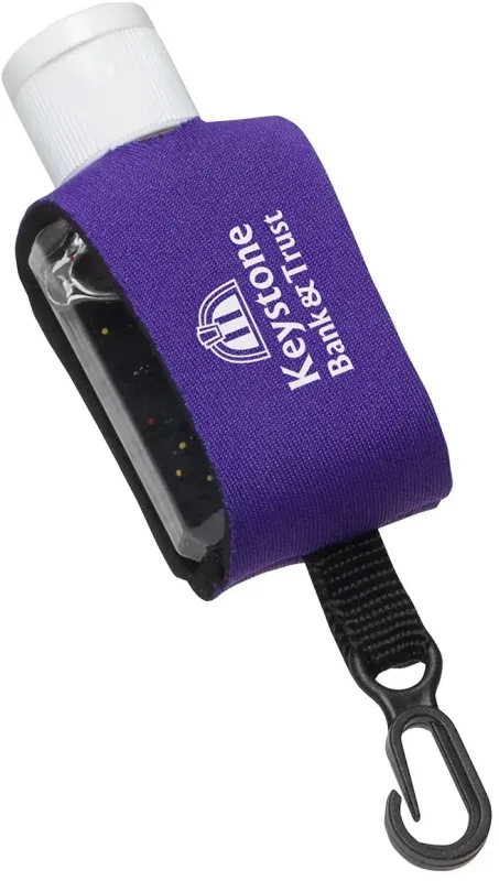 Custom Cozy Clip Hand Sanitizer - 1 oz — view 12