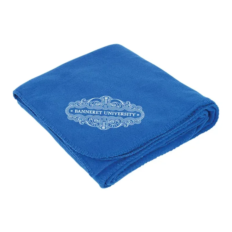 Personalized Cozy Fleece Blanket - 50" x 60" Unfolded — view 3