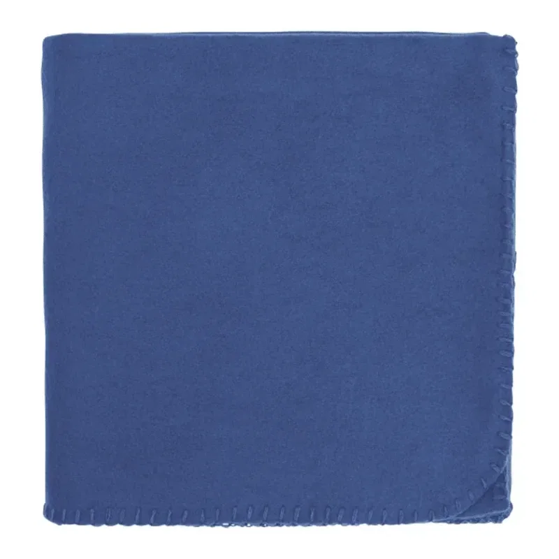 Personalized Cozy Fleece Blanket - 50" x 60" Unfolded — view 4