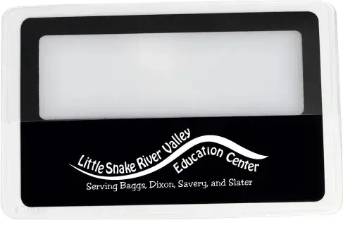 Customized Credit Card Magnifier