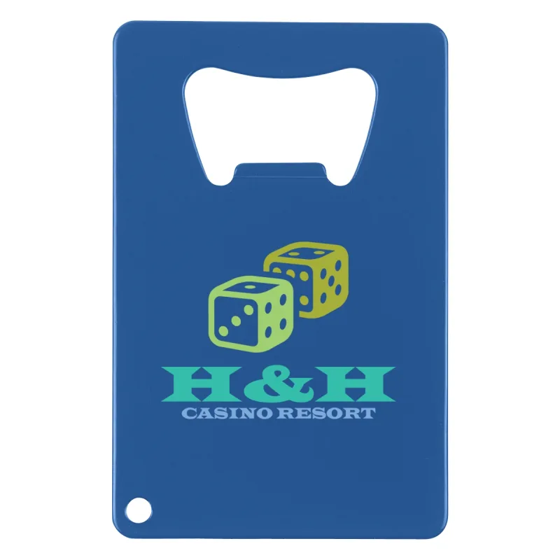 Credit Card Shaped Bottle Opener — view 2