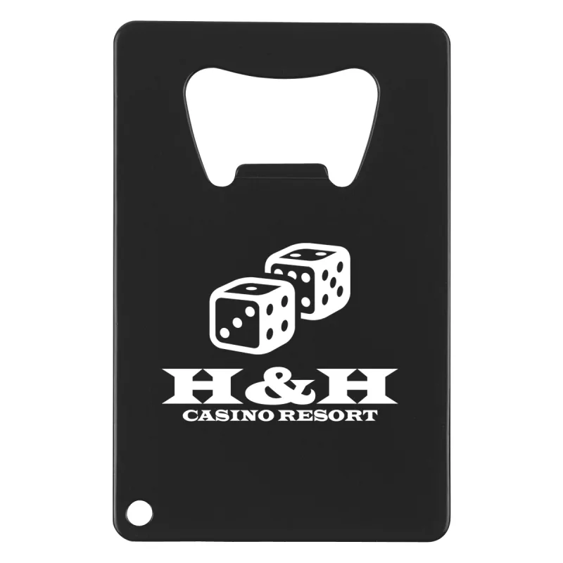 Credit Card Shaped Bottle Opener — view 6