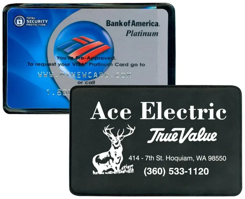 Credit Card Sized Custom Sleeve — view 5