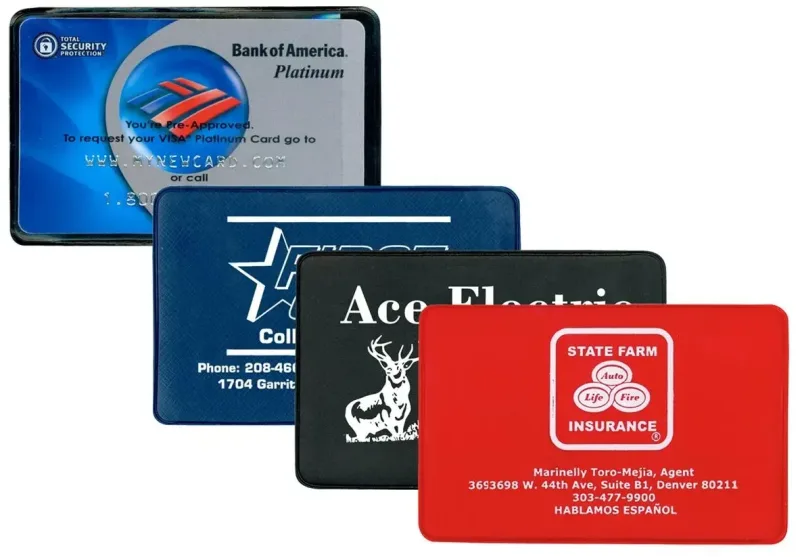Credit Card Sized Custom Sleeve — view 7