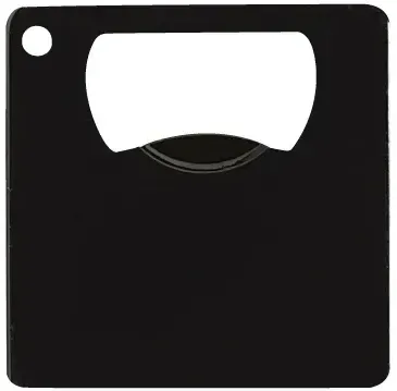Personalized Custom Logo Square Bottle Opener [Mini Size] — view 2