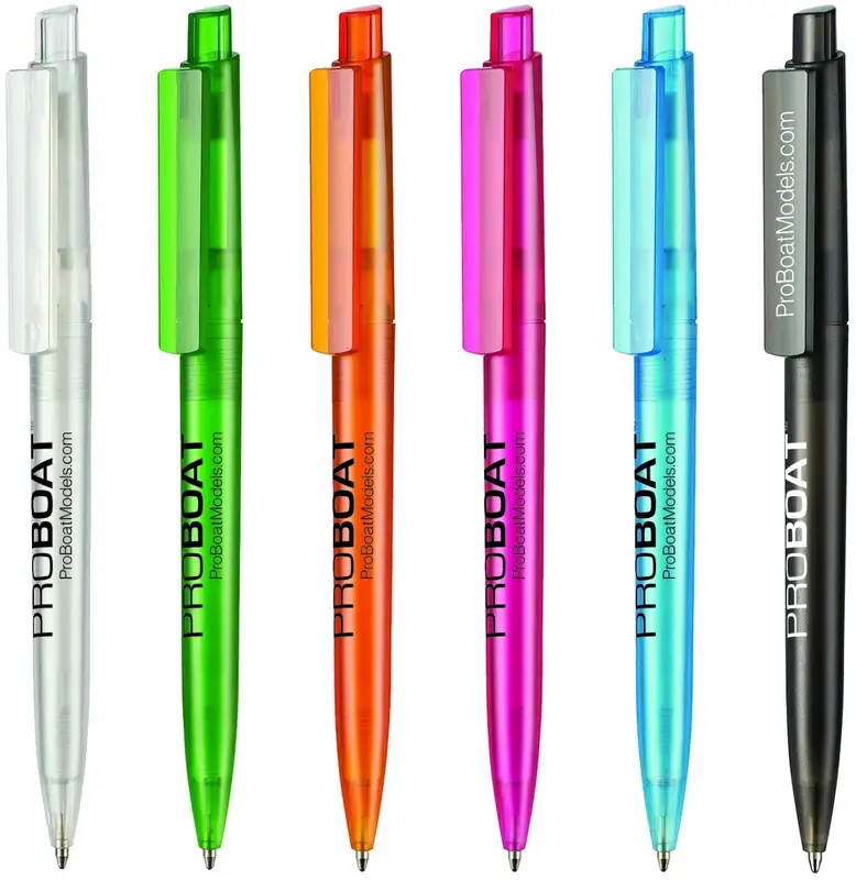 Crest Customized Soft Touch Retractable Pen for Promotion (High Gloss Surface)