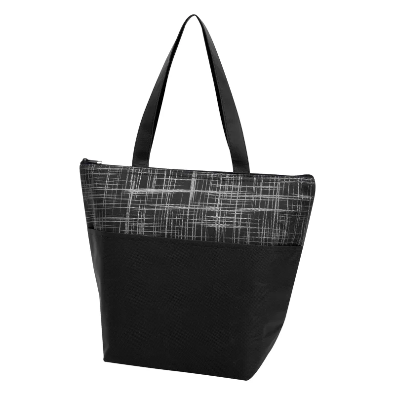 Crosshatch Non-Woven Cooler Bag — view 5