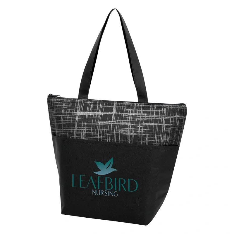 Crosshatch Non-Woven Cooler Bag — view 6