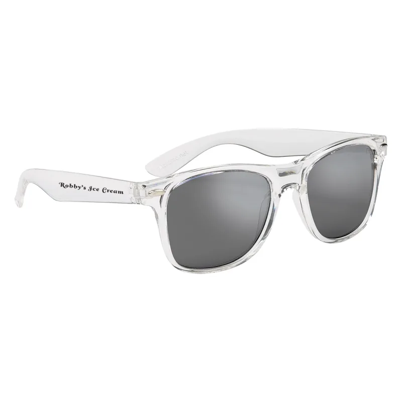 Crystalline Mirrored Malibu Sunglasses — view 5