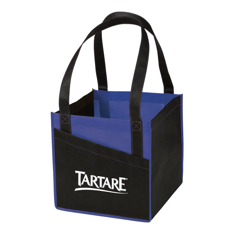Custom Cube Non-Woven Utility Tote — view 6
