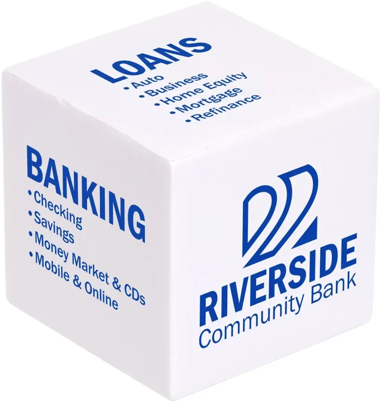 Personalized Cube Stress Reliever — view 7