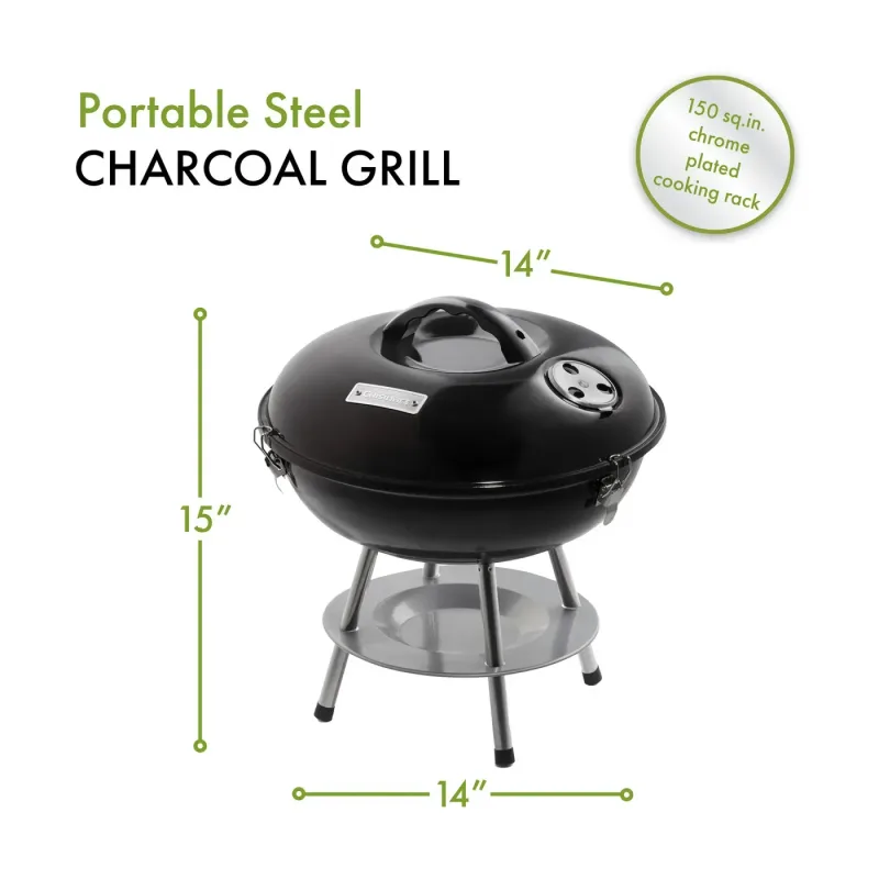 Cuisinart® 14" Charcoal Grill — view 12