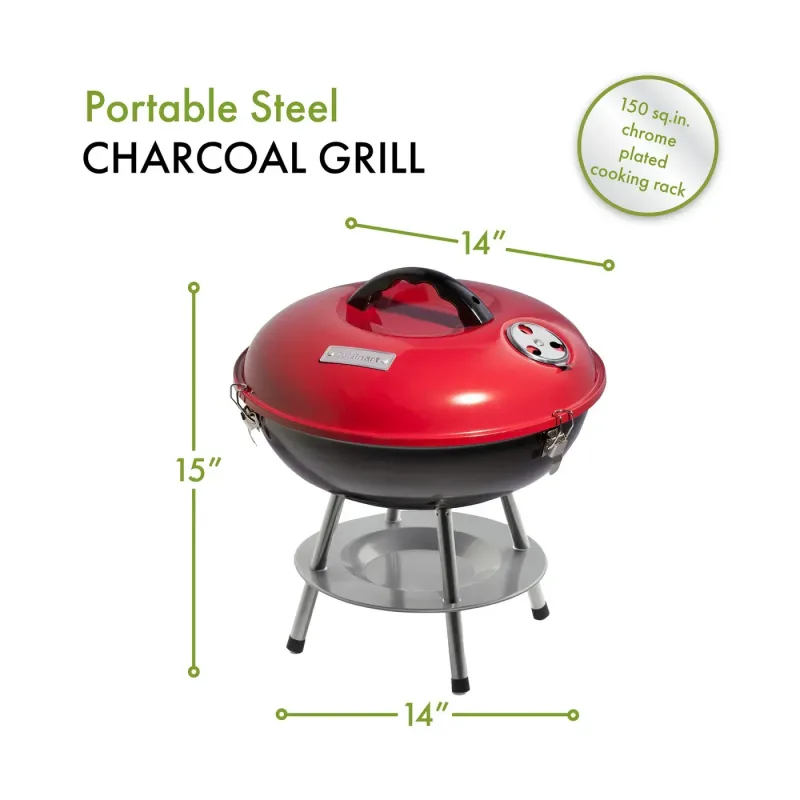 Cuisinart® 14" Charcoal Grill — view 5