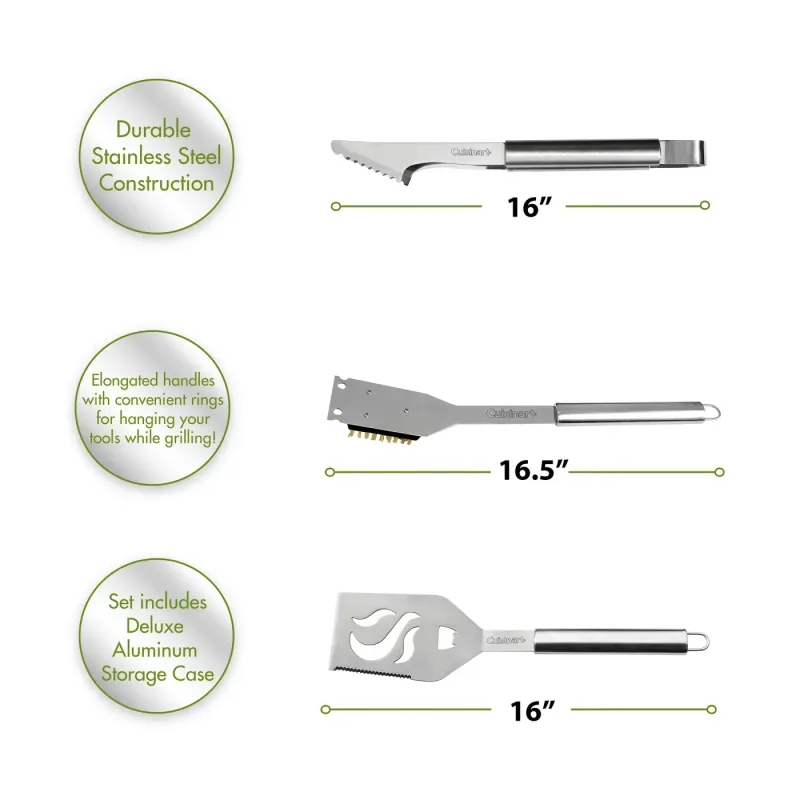Cuisinart® 14 Piece Deluxe Grill Tool Set — view 6