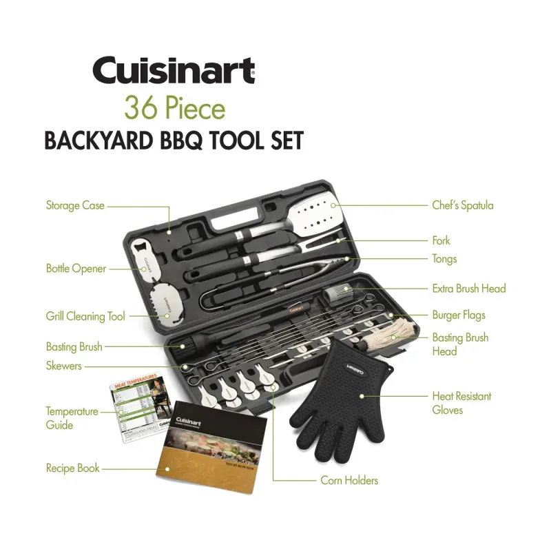 Cuisinart® 36 Piece Backyard BBQ Tool Set — view 5