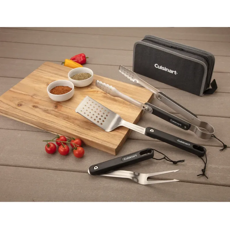 Cuisinart® 4-Piece Folding Grill Tool Set — view 10