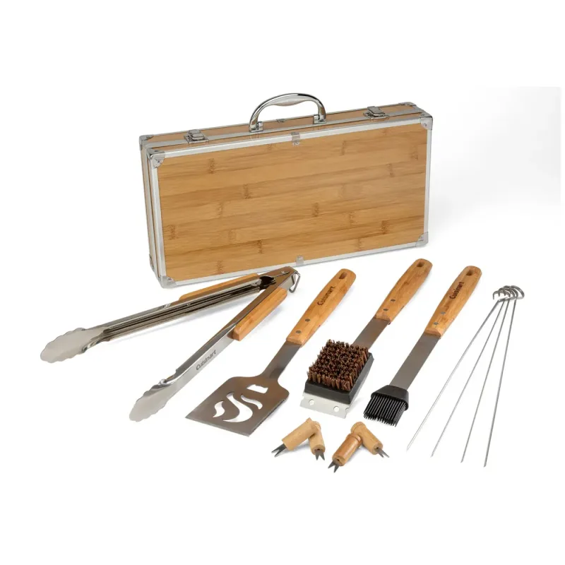 Cuisinart® Bamboo 13 PC Grill Tool Set — view 3