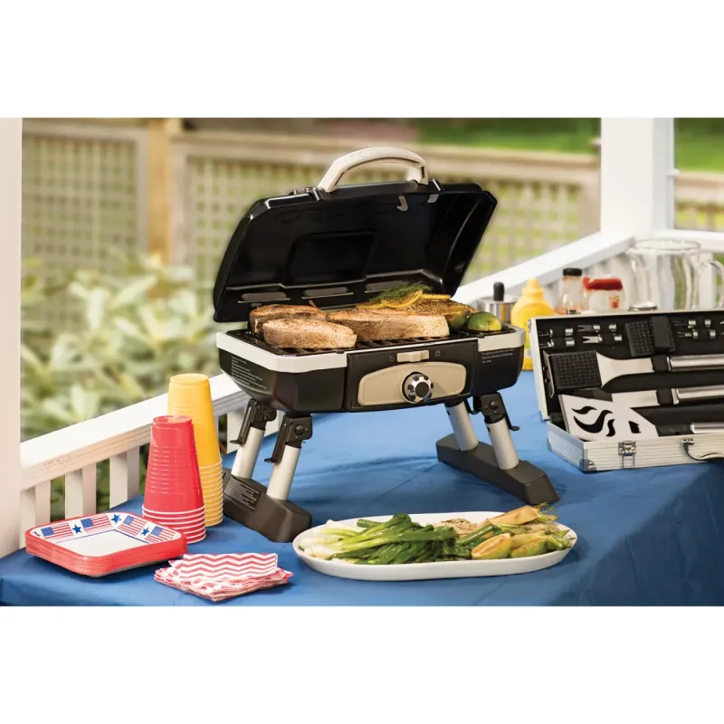 Cuisinart® Petite Gourmet Portable Gas Grill — view 3