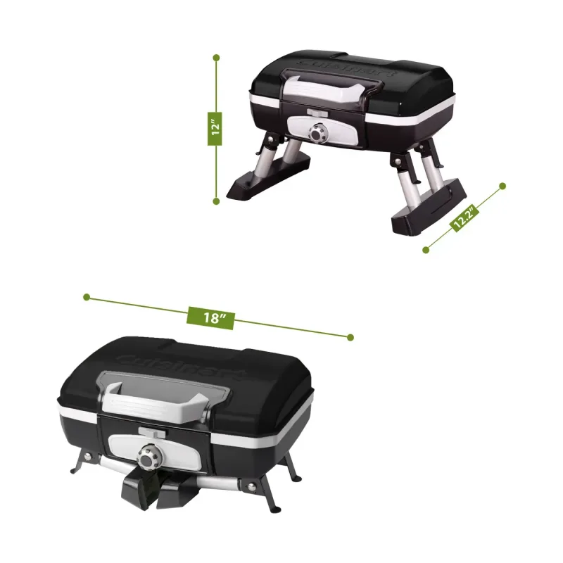 Cuisinart® Petite Gourmet Portable Gas Grill — view 5
