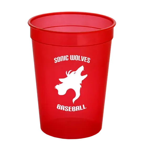 Personalized Translucent Stadium Cup - 12 oz