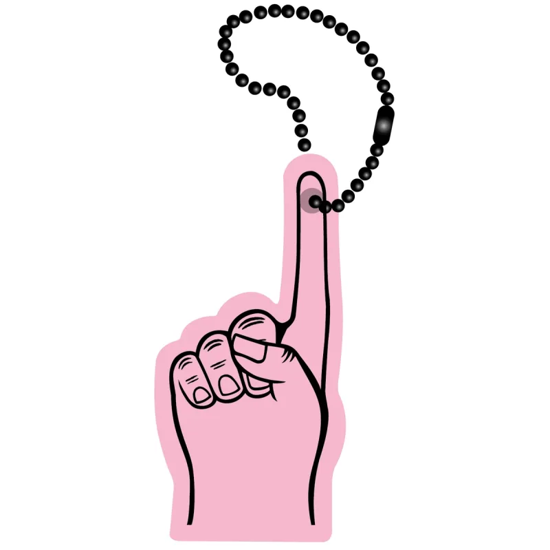 Promo #1 Foam Finger Key Tag — view 10