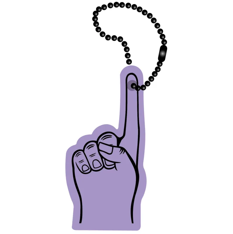 Promo #1 Foam Finger Key Tag — view 8