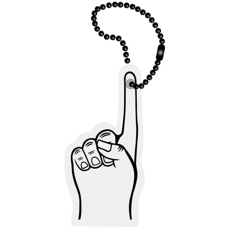 Promo #1 Foam Finger Key Tag — view 9