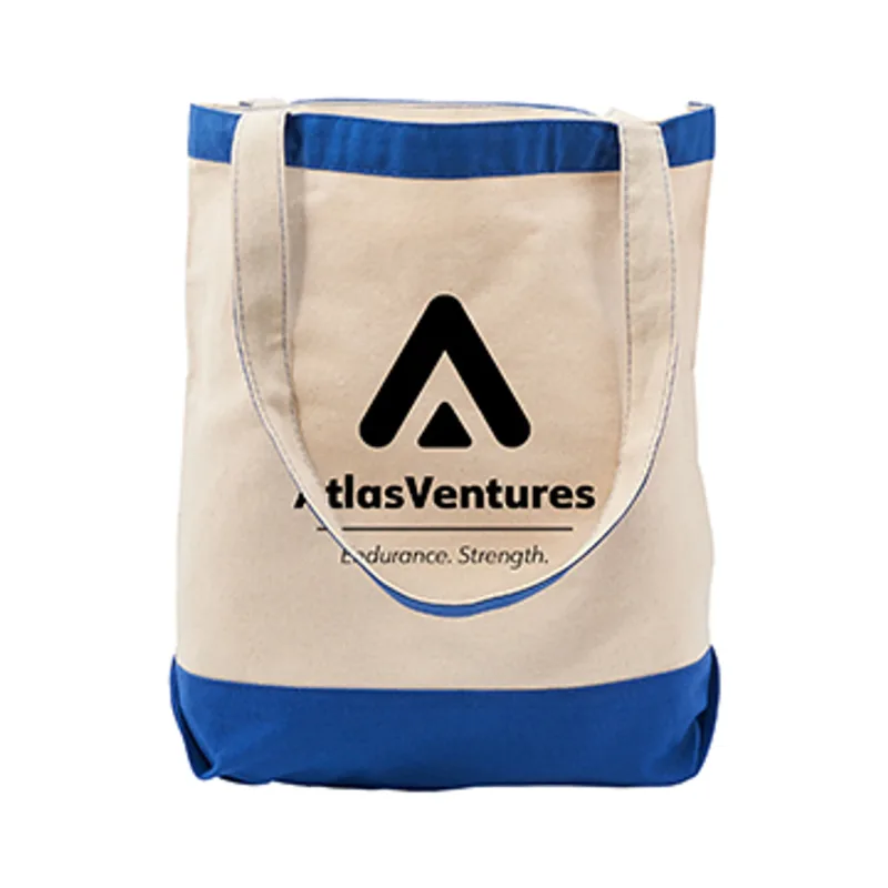 10 oz. Cotton Canvas Boat Tote — view 11