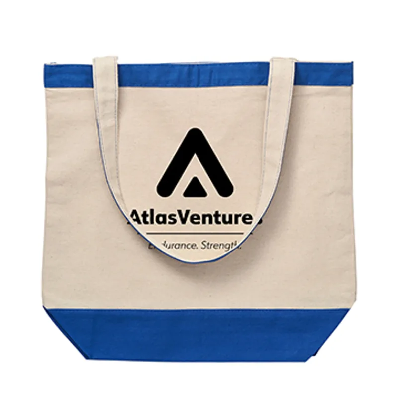 10 oz. Cotton Canvas Boat Tote — view 12