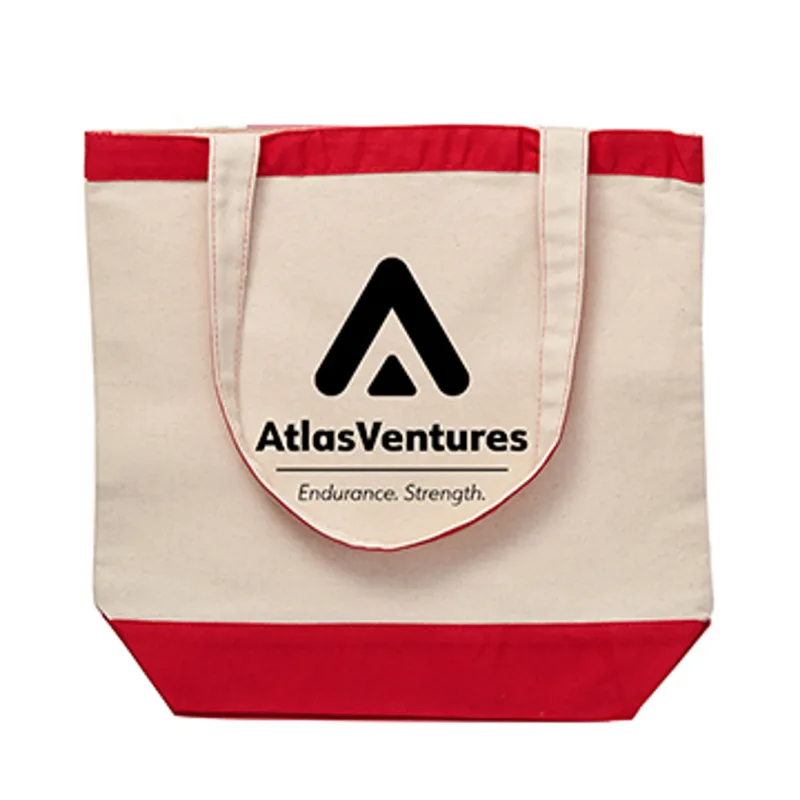 10 oz. Cotton Canvas Boat Tote — view 13