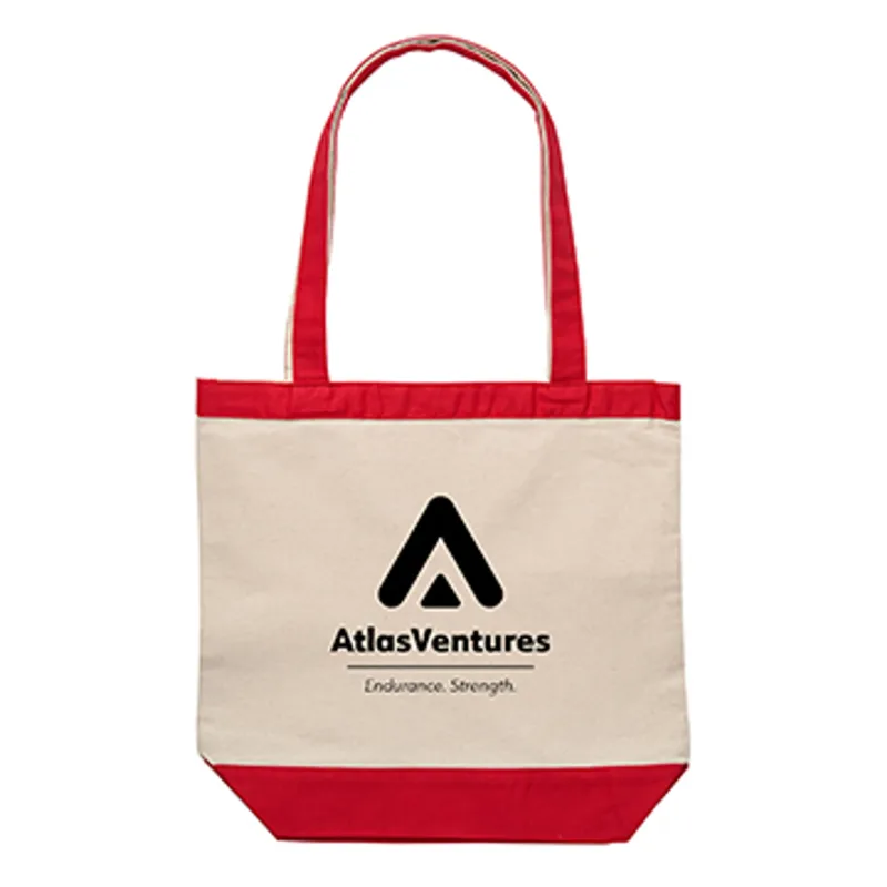 10 oz. Cotton Canvas Boat Tote — view 7