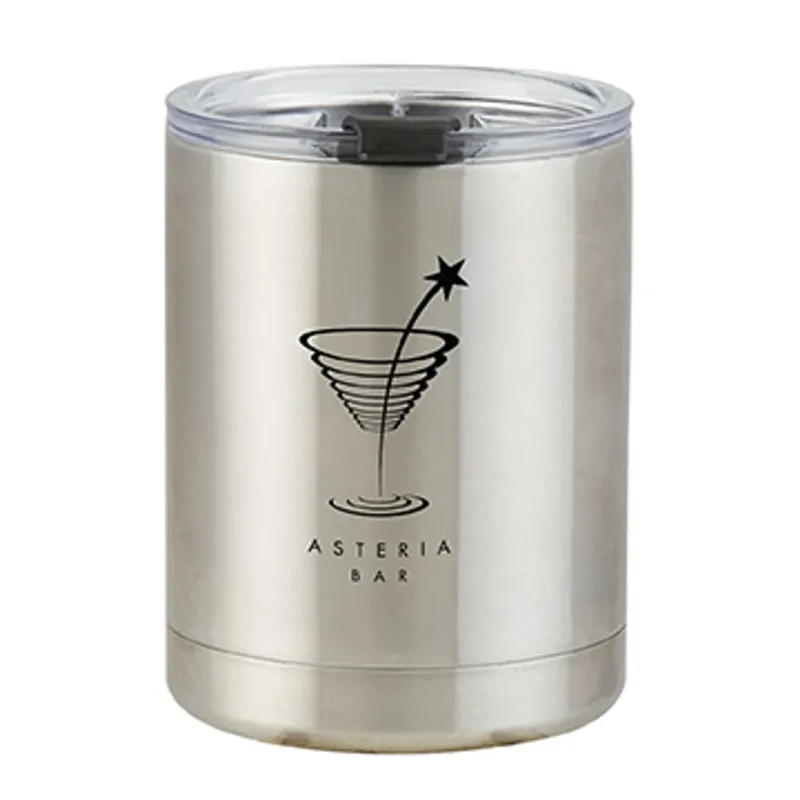 10 oz. Stainless Steel Low Ball Tumbler — view 4