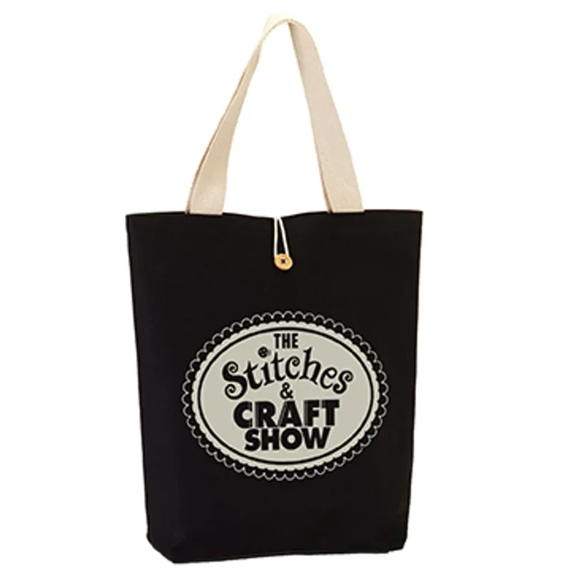 11.5 oz. Portland Button-Up Canvas Tote — view 2