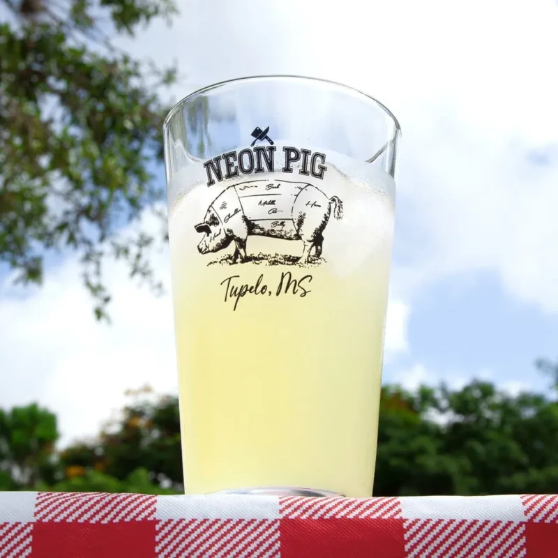 Custom 16 oz. Pint Glasses (1 color imprint) — view 4
