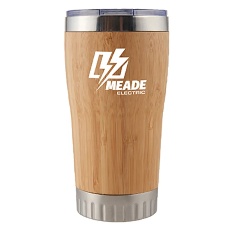 17 oz. Bamboo Stainless Steel Tumbler — view 2