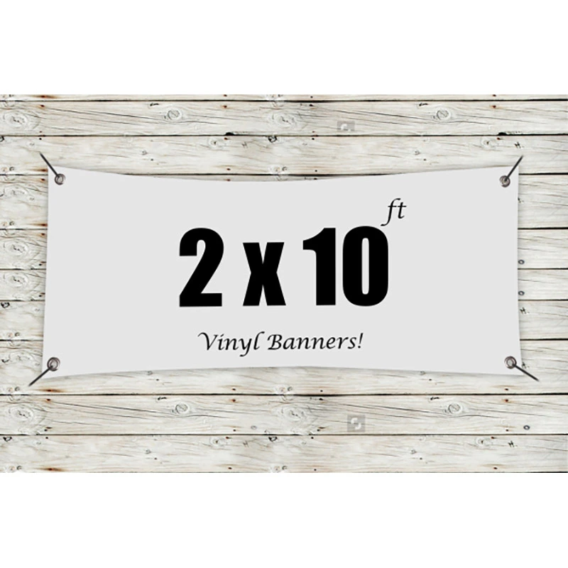 Custom 2' x 10' Vinyl Banners