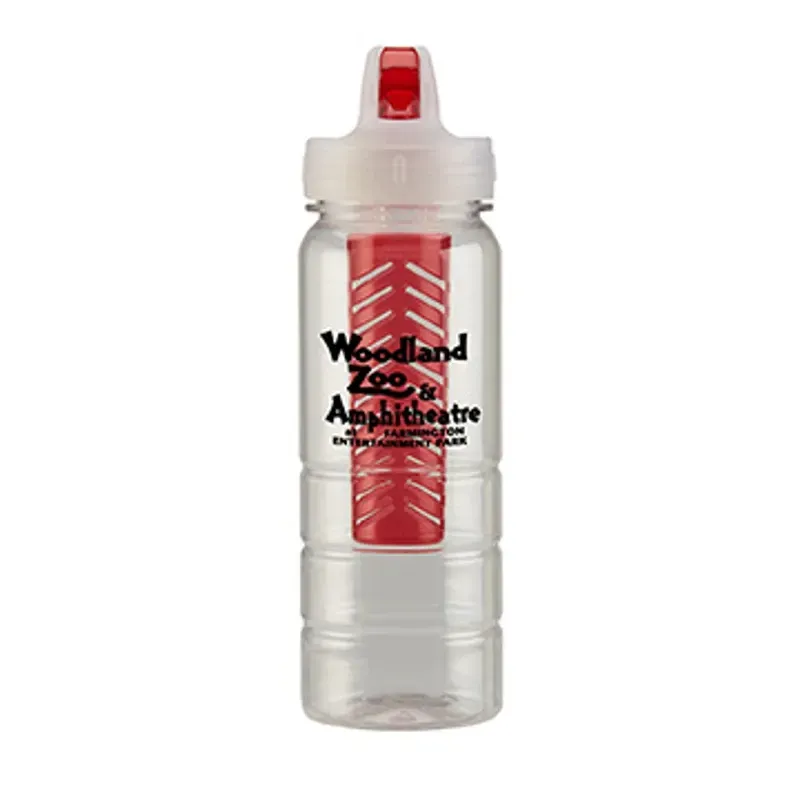 25 oz. PolySure™ Ridge Bottle w/Fruit Infuser
