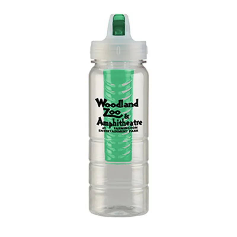 25 oz. PolySure™ Ridge Bottle w/Fruit Infuser — view 3