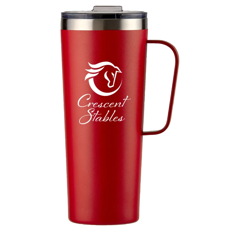 28 oz. Everest Powder Coated Stainless Steel Mug — view 3