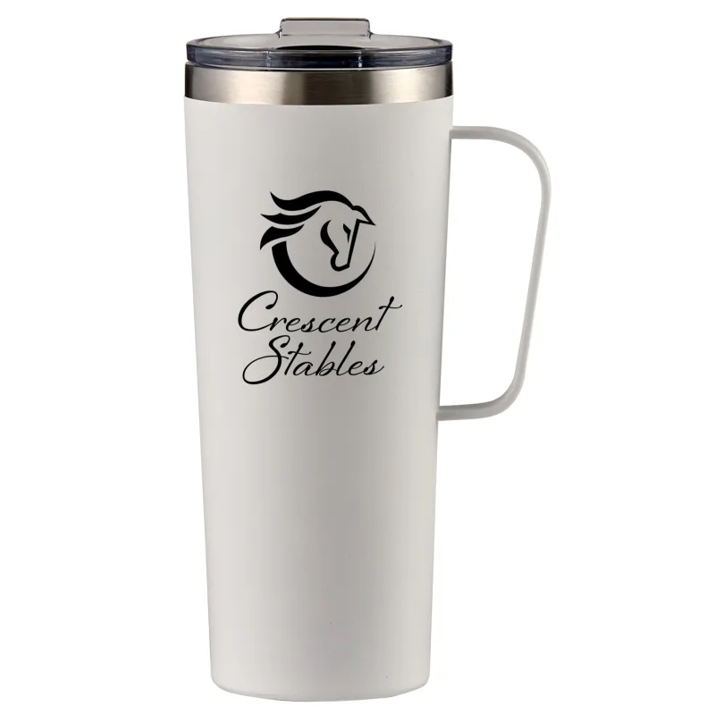 28 oz. Everest Powder Coated Stainless Steel Mug — view 4