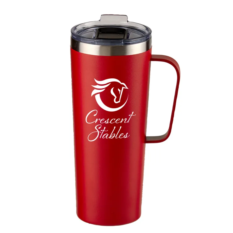 28 oz. Everest Powder Coated Stainless Steel Mug — view 6