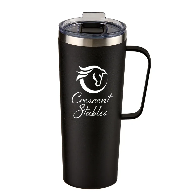 28 oz. Everest Powder Coated Stainless Steel Mug — view 8