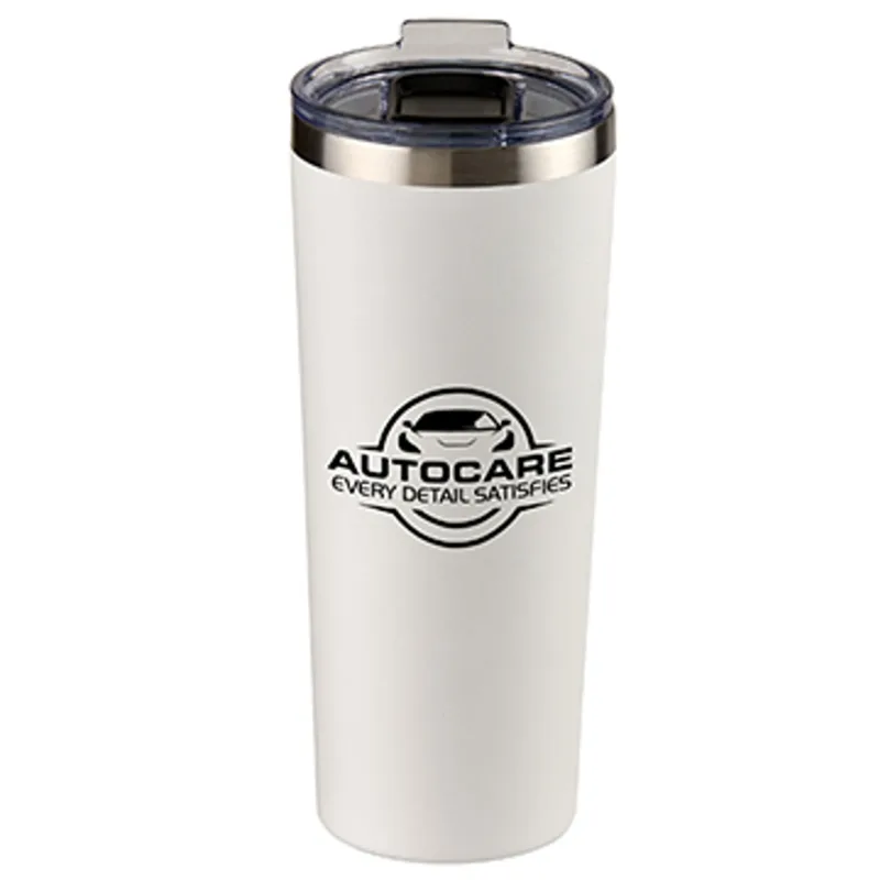 28 oz. Everest Powder Coated Stainless Steel Tumbler — view 4