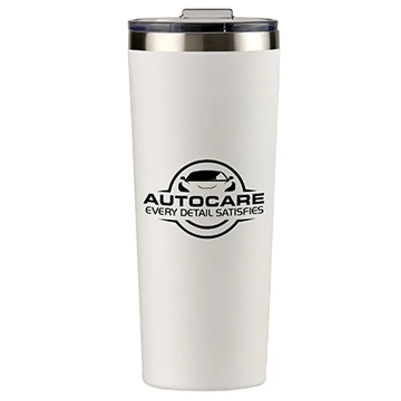 28 oz. Everest Powder Coated Stainless Steel Tumbler — view 8